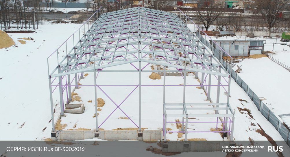 Быстровозводимое здание в д.Тимонино